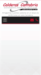 Mobile Screenshot of calderascantabria.com